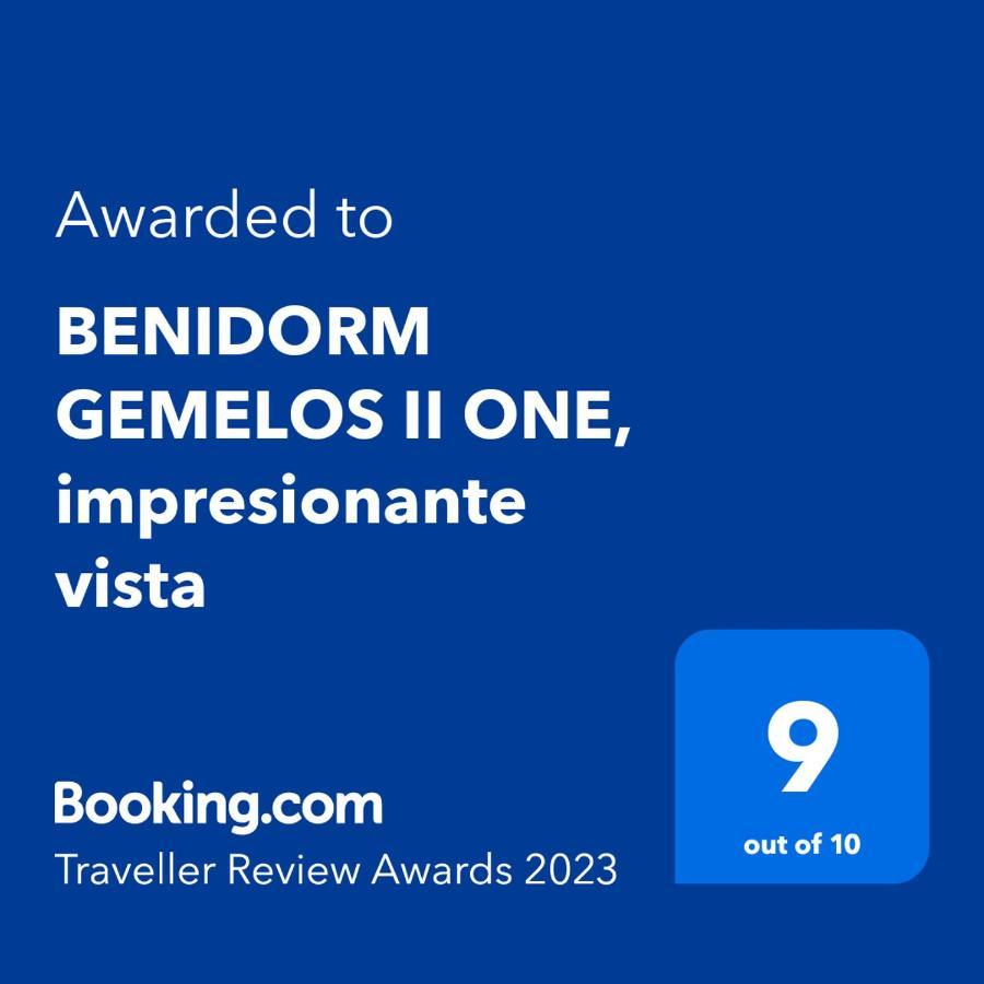 BENIDORM GEMELOS II ONE, impresionante vista Exterior foto